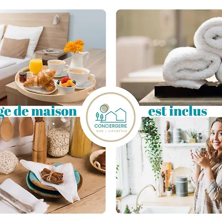 Escapade A - T2 Lumineux Avec Balcon & Clim * 니스